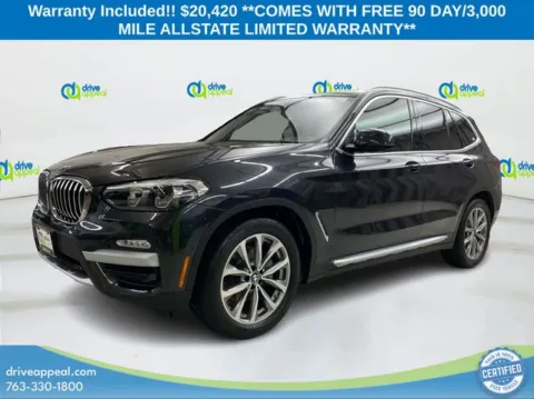 Photos of 2019 BMW X3 xDrive30i for sale in Eden Prairie, MN at Drive Appeal Eden Prairie