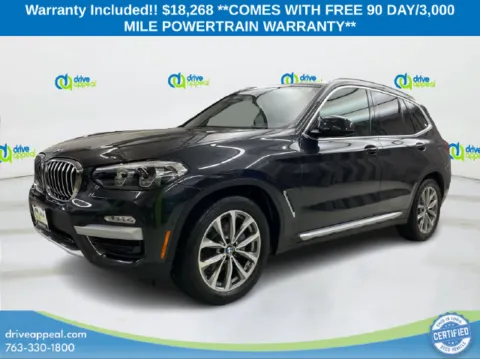 Photos of 2019 BMW X3 xDrive30i for sale in Eden Prairie, MN at Drive Appeal Eden Prairie