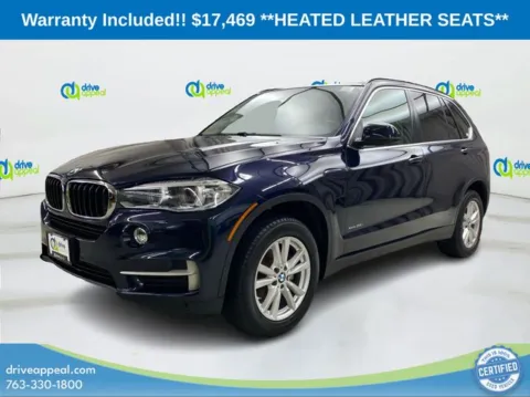 Blue 2015 BMW X5 xDrive35i for sale in Eden Prairie, MN