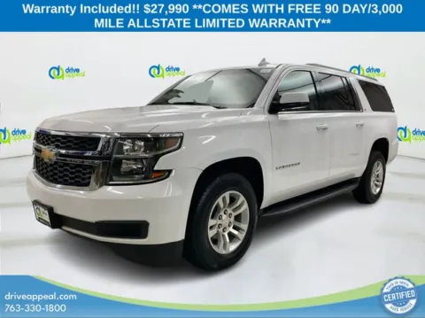 White 2020 Chevrolet Suburban LT for sale in Eden Prairie, MN