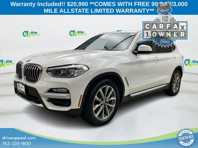 2019 BMW X3 xDrive30i