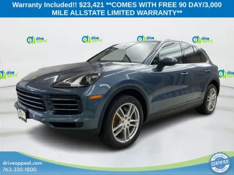 Blue 2019 Porsche Cayenne Premium for sale in Eden Prairie, MN