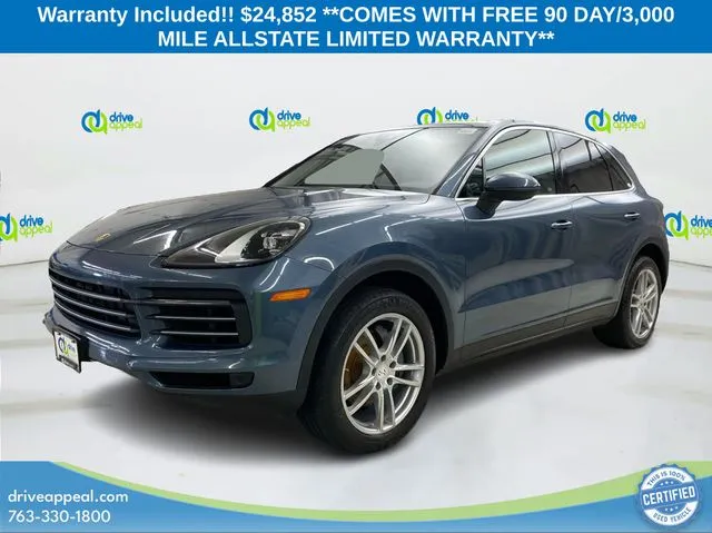 Blue 2019 Porsche Cayenne Premium for sale in Eden Prairie, MN