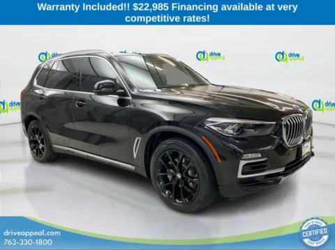 Black 2019 BMW X5 xDrive40i for sale in Eden Prairie, MN