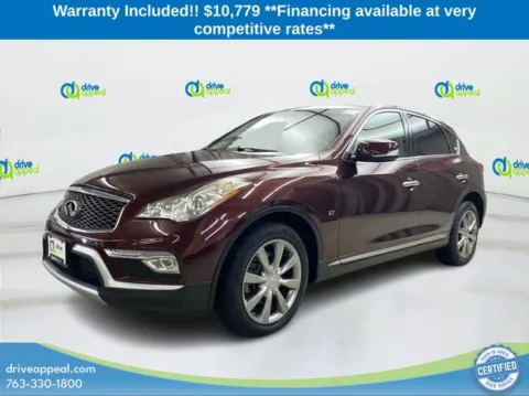 Red 2016 INFINITI QX50 for sale in Eden Prairie, MN