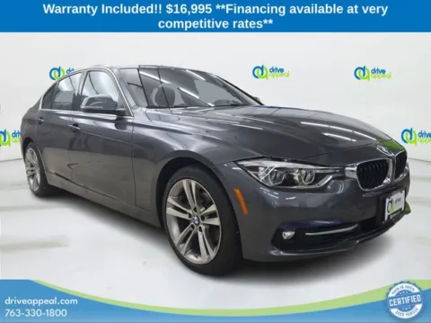 Gray 2017 BMW 3 Series 330i xDrive for sale in Eden Prairie, MN