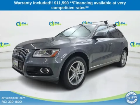 Gray 2016 Audi Q5 2.0T Premium Plus for sale in Eden Prairie, MN