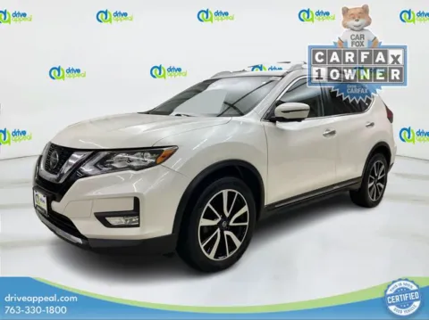 White 2019 Nissan Rogue SL for sale in Eden Prairie, MN