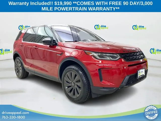 Red 2020 Land Rover Discovery Sport SE for sale in Eden Prairie, MN