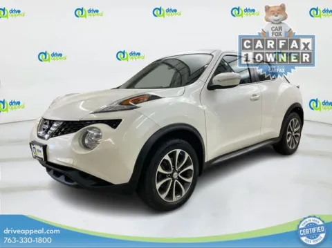 White 2017 Nissan Juke SV for sale in Eden Prairie, MN