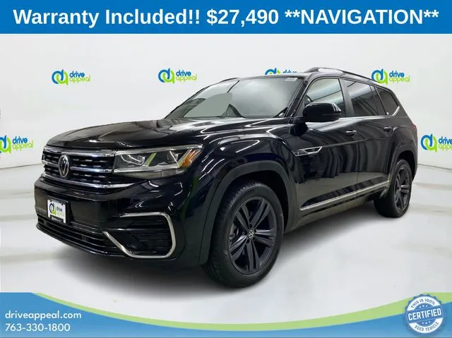 2021 Volkswagen Atlas 3.6L V6 SE w/Technology R-Line for sale in Eden Prairie, MN