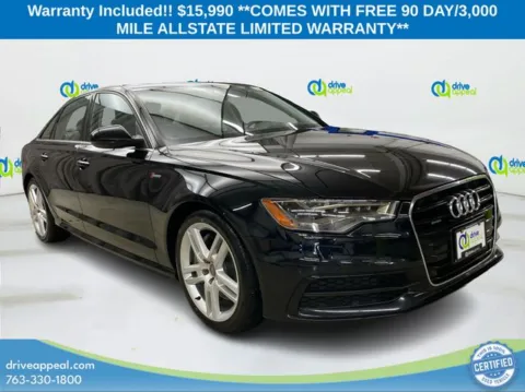 Black 2015 Audi A6 3.0T Prestige for sale in Eden Prairie, MN
