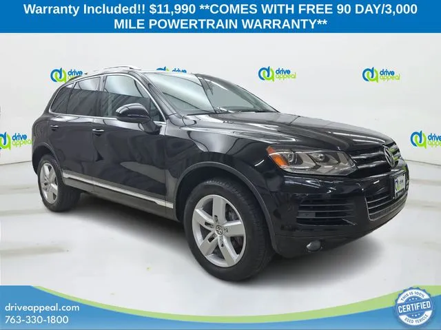 Black 2012 Volkswagen Touareg VR6 FSI for sale in Eden Prairie, MN