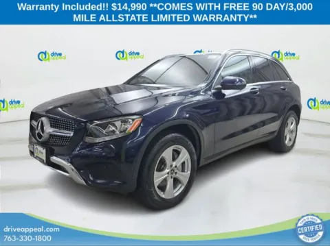 Blue 2017 Mercedes-Benz GLC 300 for sale in Eden Prairie, MN