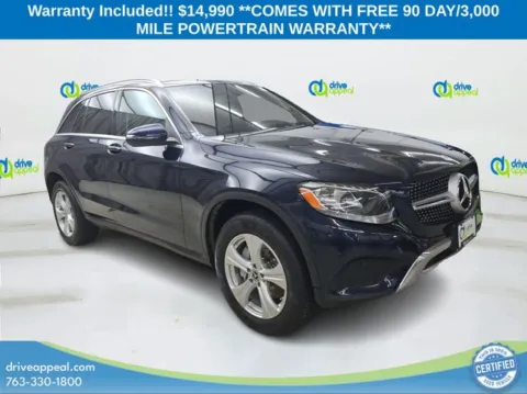Blue 2017 Mercedes-Benz GLC 300 for sale in Eden Prairie, MN