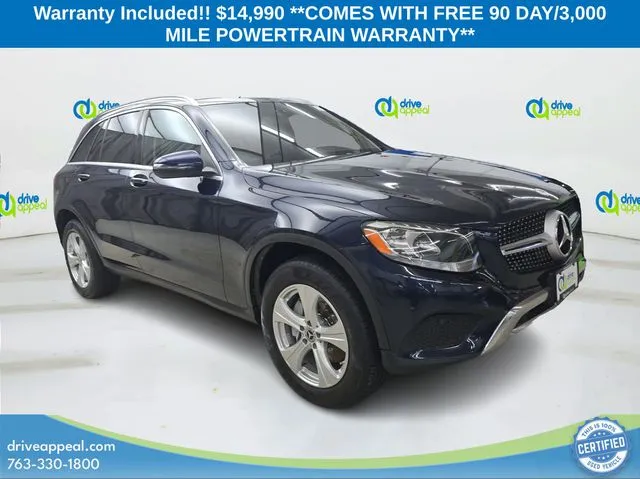 Blue 2017 Mercedes-Benz GLC 300 for sale in Eden Prairie, MN
