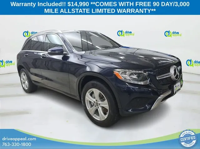 Blue 2017 Mercedes-Benz GLC 300 for sale in Eden Prairie, MN