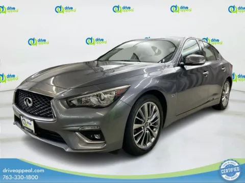 Gray 2018 INFINITI Q50 3.0t LUXE for sale in Eden Prairie, MN