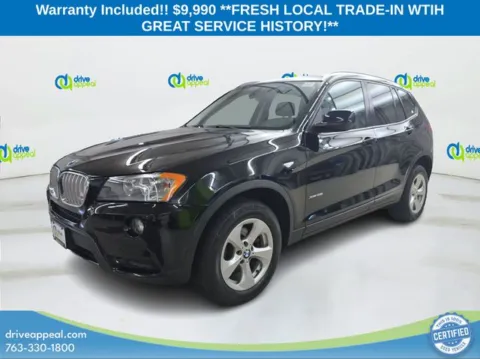 Photos of 2012 BMW X3 xDrive28i for sale in Eden Prairie, MN at Drive Appeal Eden Prairie