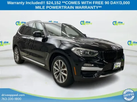 Black 2019 BMW X3 xDrive30i for sale in Eden Prairie, MN