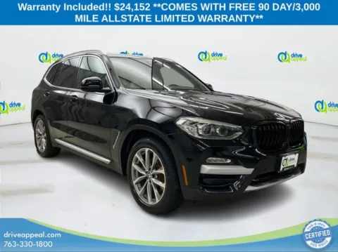 Black 2019 BMW X3 xDrive30i for sale in Eden Prairie, MN