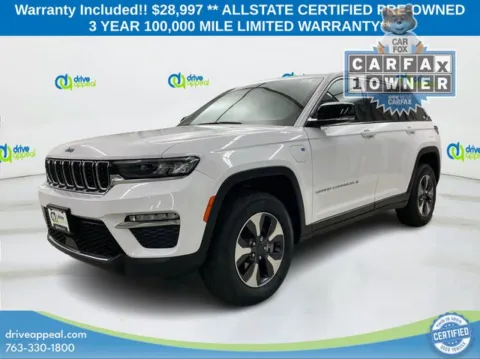 Photos of 2023 Jeep Grand Cherokee 4xe for sale in Eden Prairie, MN at Drive Appeal Eden Prairie