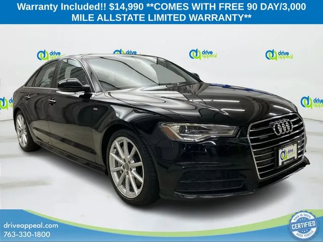 Black 2017 Audi A6 2.0T Premium for sale in Eden Prairie, MN