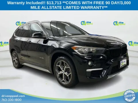 Black 2016 BMW X1 xDrive28i for sale in Eden Prairie, MN