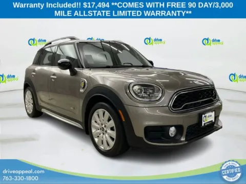 Silver 2019 MINI Cooper S E Countryman for sale in Eden Prairie, MN