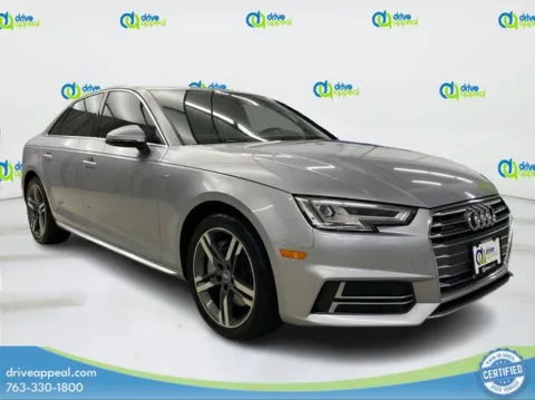Silver 2018 Audi A4 2.0T Premium Plus for sale in Eden Prairie, MN