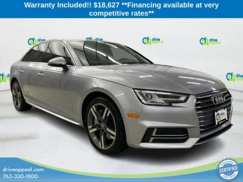 Silver 2018 Audi A4 2.0T Premium Plus for sale in Eden Prairie, MN