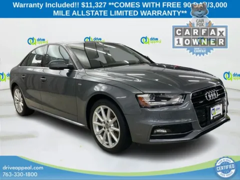 Gray 2014 Audi A4 2.0T Premium Plus for sale in Eden Prairie, MN