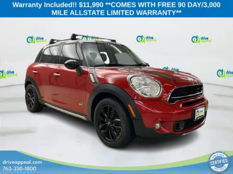 Red 2015 MINI Cooper S Countryman for sale in Eden Prairie, MN