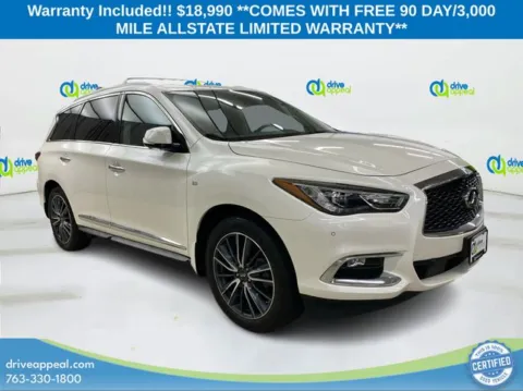 White 2019 INFINITI QX60 LUXE for sale in Eden Prairie, MN