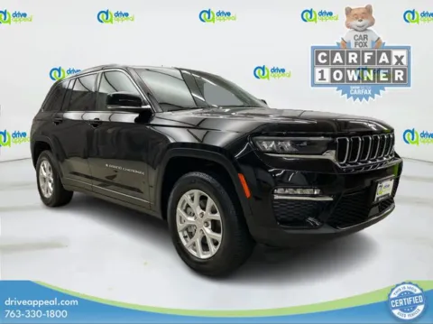 Black 2023 Jeep Grand Cherokee Limited for sale in Eden Prairie, MN