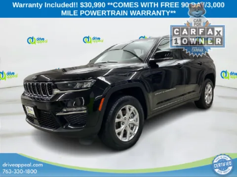 Photos of 2023 Jeep Grand Cherokee Limited for sale in Eden Prairie, MN at Drive Appeal Eden Prairie