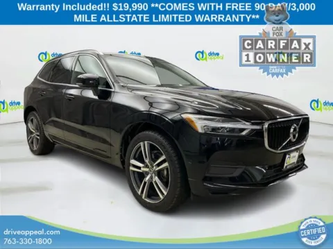 Black 2018 Volvo XC60 T5 Momentum for sale in Eden Prairie, MN