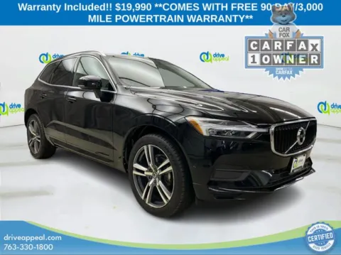 Black 2018 Volvo XC60 T5 Momentum for sale in Eden Prairie, MN