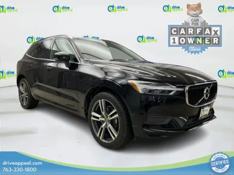 Black 2018 Volvo XC60 T5 Momentum for sale in Eden Prairie, MN