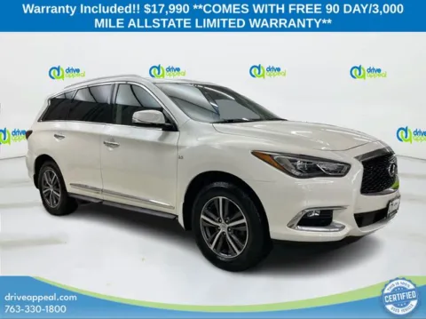 White 2019 INFINITI QX60 LUXE for sale in Eden Prairie, MN