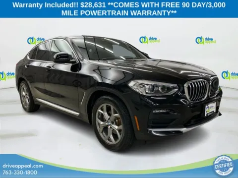 Black 2020 BMW X4 xDrive30i for sale in Eden Prairie, MN