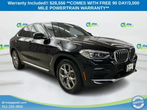Black 2020 BMW X4 xDrive30i for sale in Eden Prairie, MN