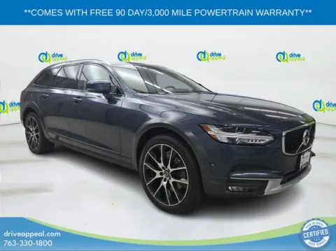 Blue 2020 Volvo V90 Cross Country T6 AWD for sale in Eden Prairie, MN