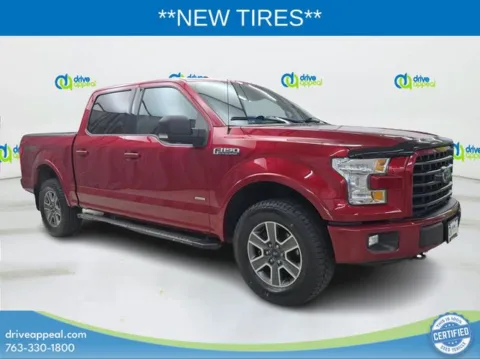 Red 2016 Ford F-150 XLT for sale in Eden Prairie, MN