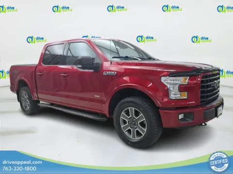 Red 2016 Ford F-150 XLT for sale in Eden Prairie, MN