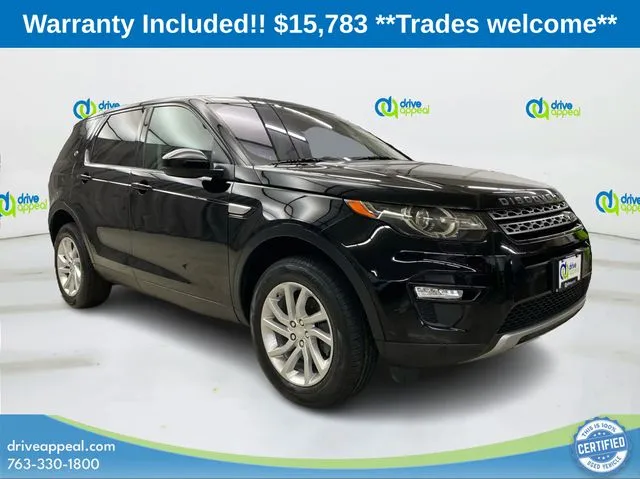 Black 2018 Land Rover Discovery Sport HSE for sale in Eden Prairie, MN