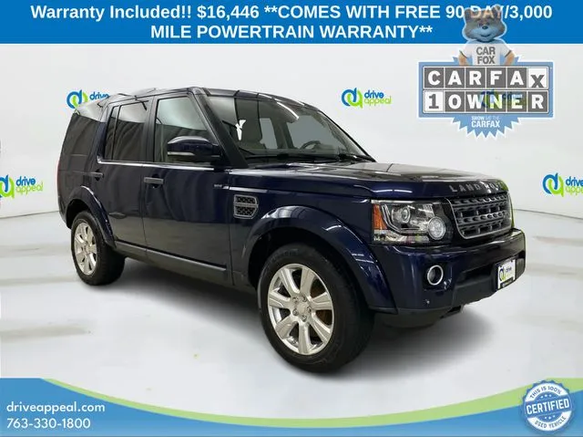 Blue 2014 Land Rover LR4 for sale in Eden Prairie, MN