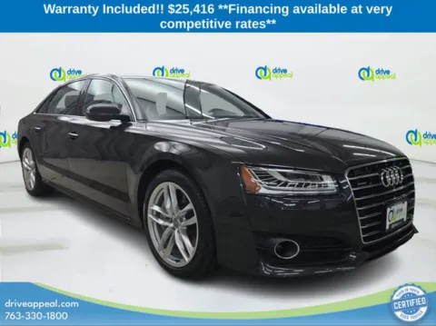 Gray 2017 Audi A8 L 4.0T Sport for sale in Eden Prairie, MN