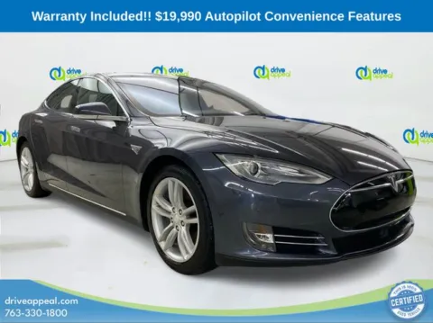Beige 2015 Tesla Model S 70D for sale in Eden Prairie, MN