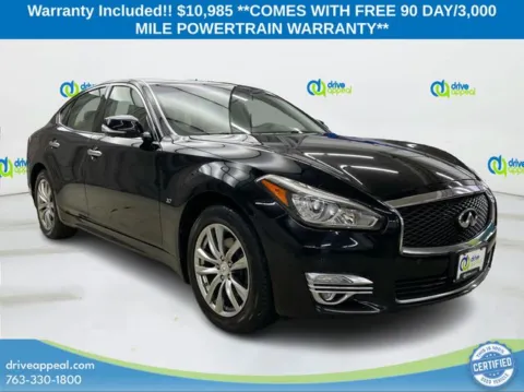 Black 2015 INFINITI Q70 3.7X for sale in Eden Prairie, MN